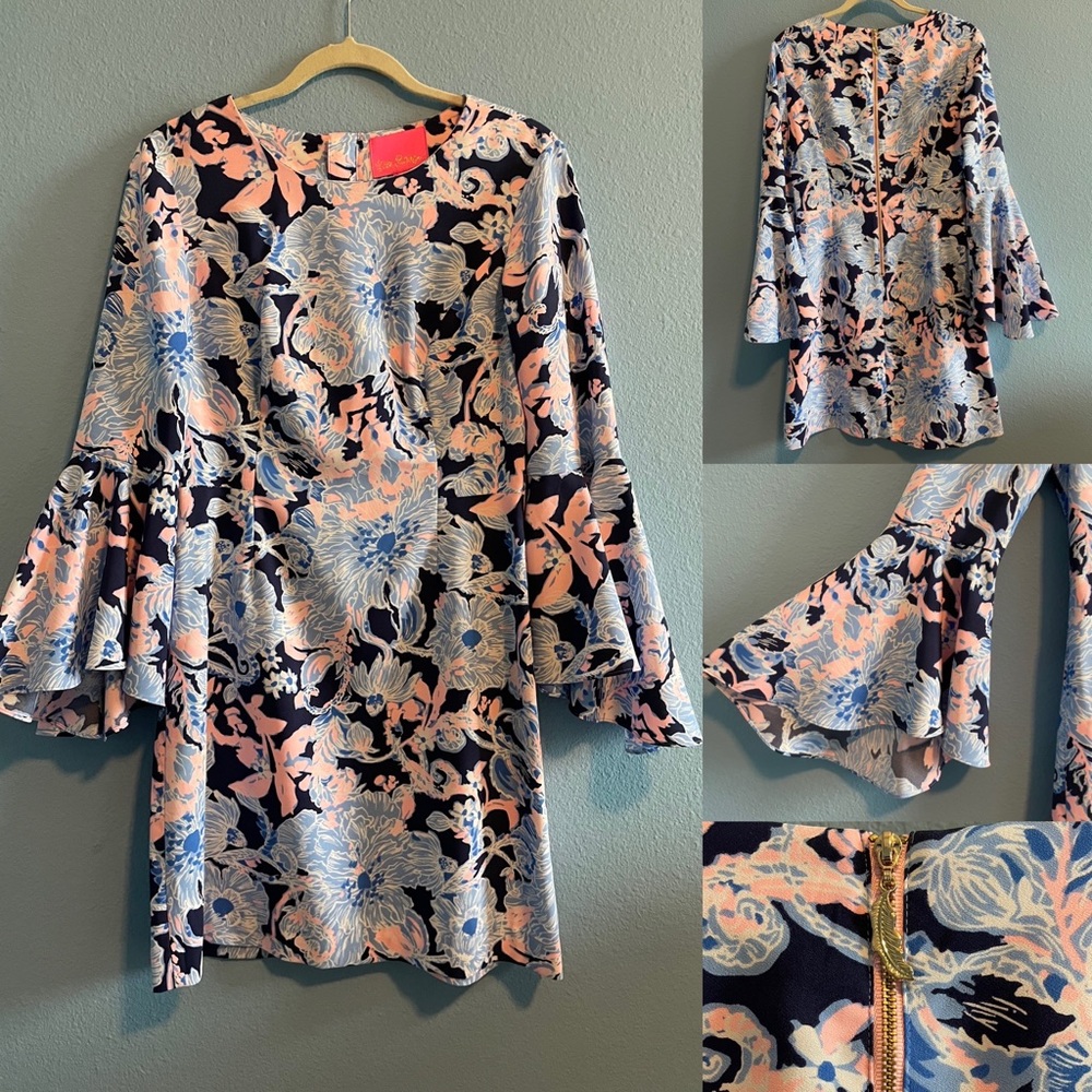 Lilly Pulitzer Kayla Stretch Dress in Amore Please